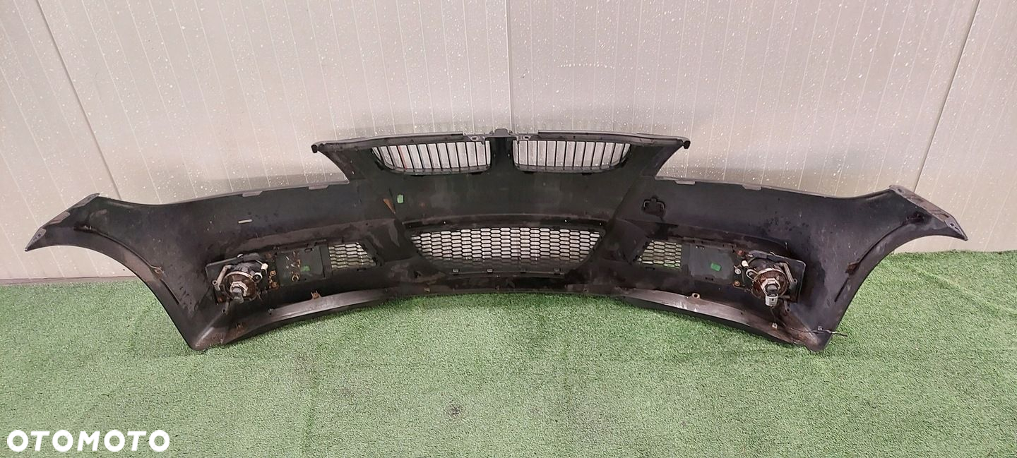 ZDERZAK PRZÓD BMW 3 E90 E91 M-PAKIET 04-09 ORYGINAŁ LAK 475 BLACKSAPHIRE - 4