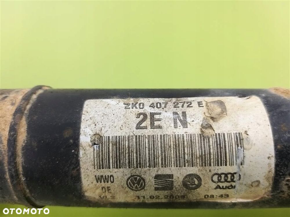 Półoś przód przednia prawa VW Caddy  III 1.9SDI 73KM 2004-2010 2K0407272E - 4