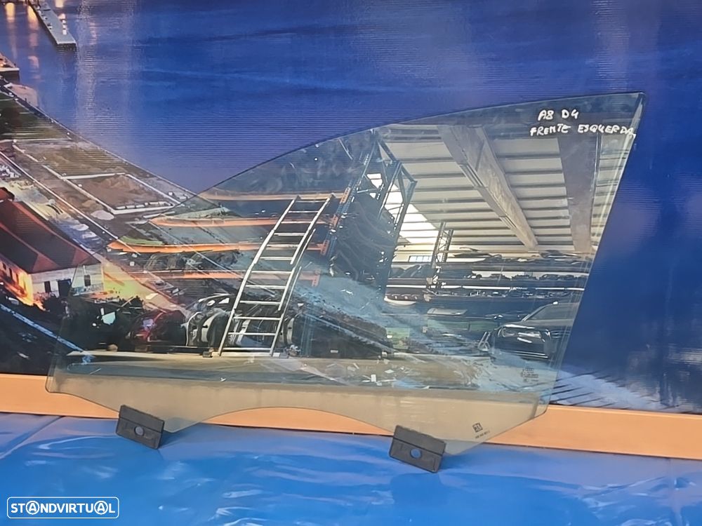 Vidro da Porta Frente Esquerda Original Audi A8 D4 4H0 2011- - 2