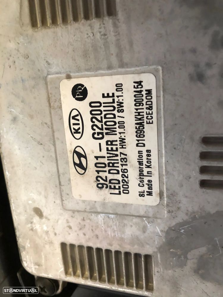 HYUNDAI IOANIQ FAROL LED ESQUERDO - FF740 - 7