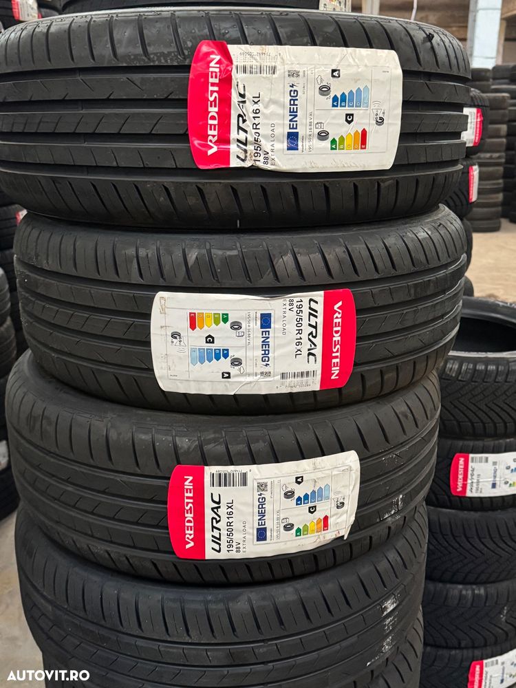 Vând anvelope 195/50/16 vredestein de vară noi - 1