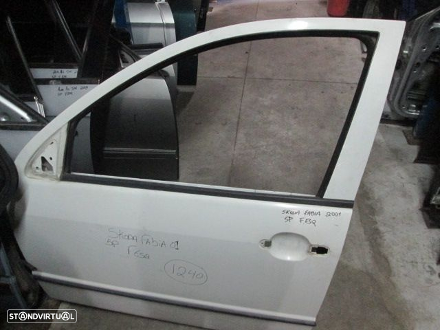 Porta REF1240 SKODA FABIA 2001 5P BRANCA FE - 2