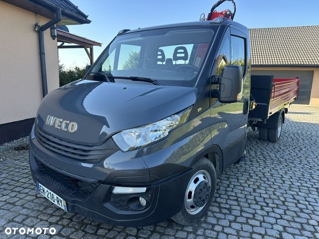 Iveco 35C14 Wywrotka + hds 2700kg - 1