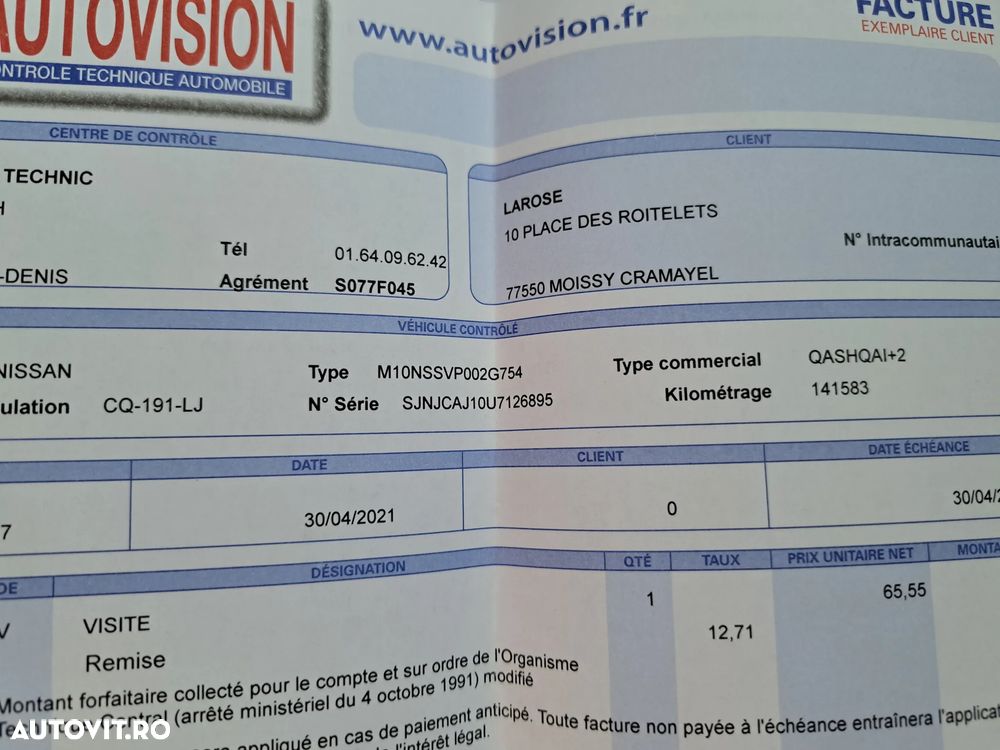Nissan Qashqai+2 +2 1.5 dCi 2WD Visia DPF - 14