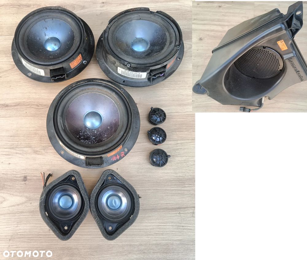 MERCEDES W164 ML GŁOŚNIKI GŁOŚNIK KOMPLET HARMAN KARDON - 1