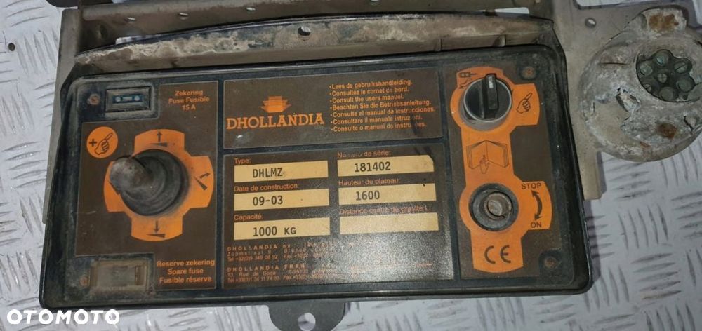 STEROWNIK CENTRALKA WINDY DHOLLANDIA DHLMZ - 2