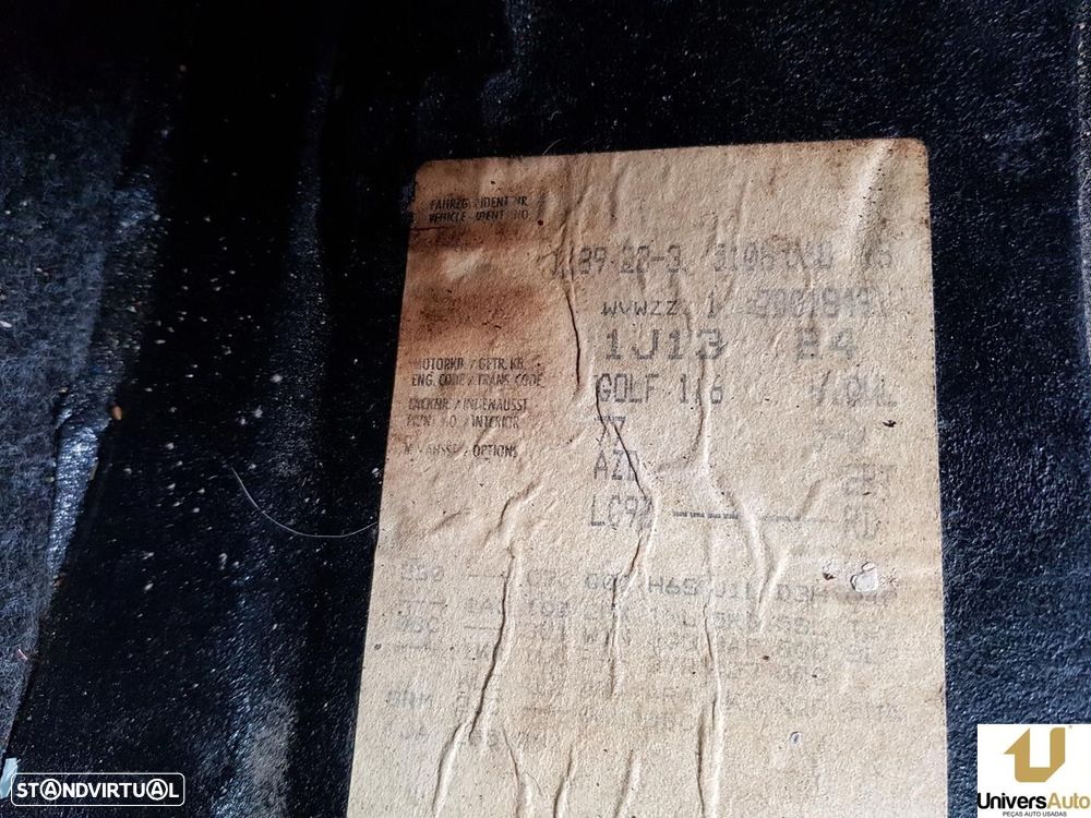 CAIXA VELOCIDADES VOLKSWAGEN GOLF IV 2001 -ERT - 2