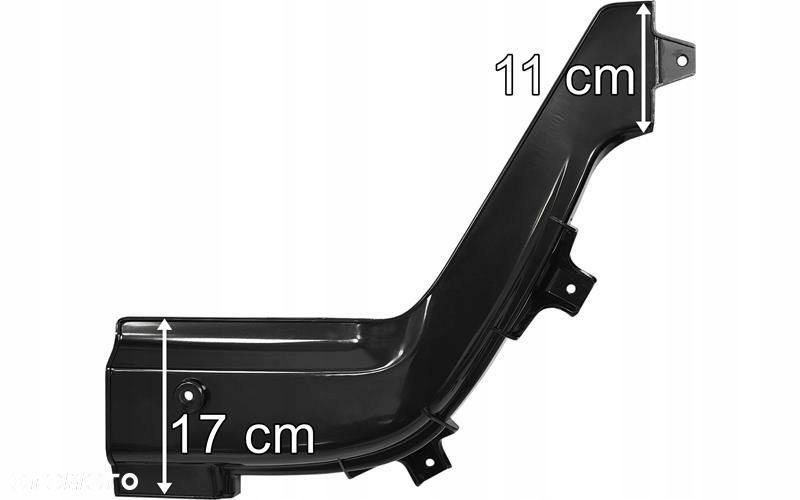 mercedes actros mp3 mp2 listwa zderzaka prawa 9438841174 - 2