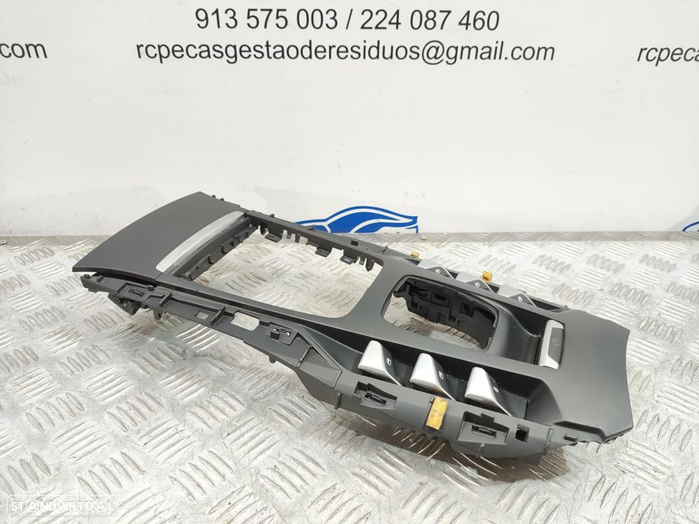 Consola Central Original Citroen DS5 Com Comutador Abertura De Vidros Travão Elétrico Cinzeiro - 4