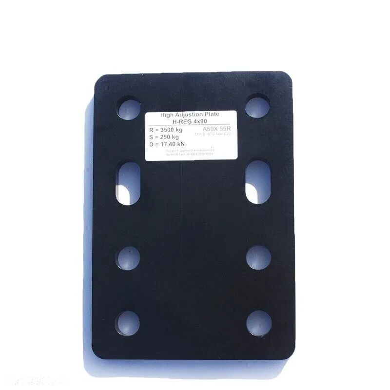 Uniwersalny adapter do regulacji wysokości kuli haka holowniczego do 105 mm - 8