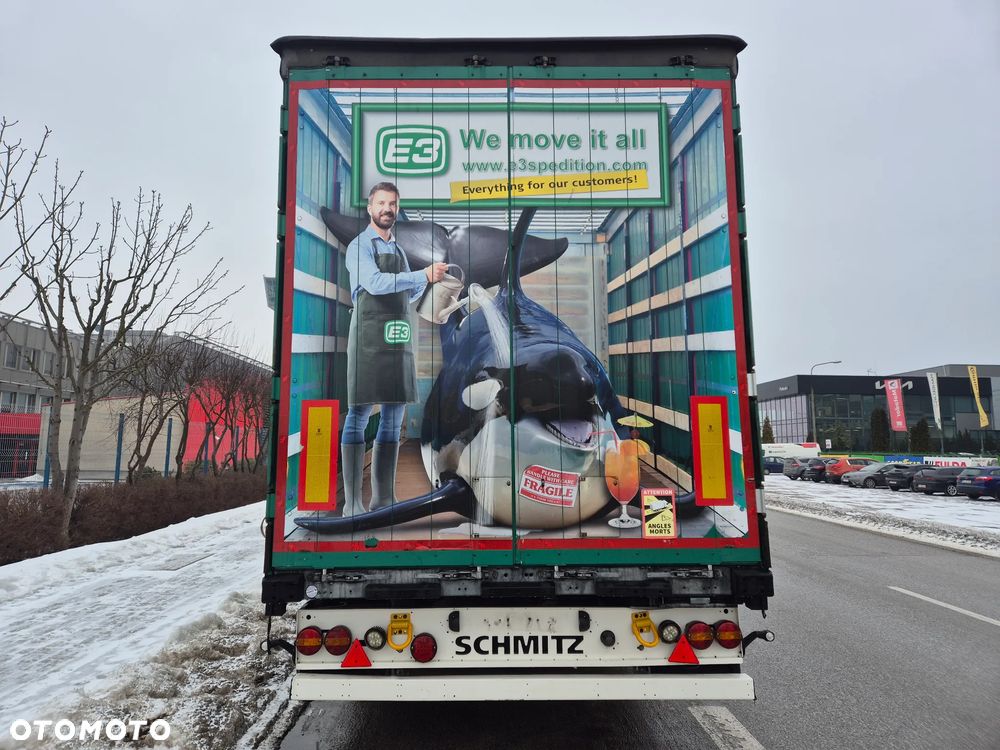 Schmitz Cargobull Standard 5x2018 podnoszony dach z Niemiec  / OŚ PODNOSZONA / ładne opony / od pierwszego właściciela / OKAZJA - 29