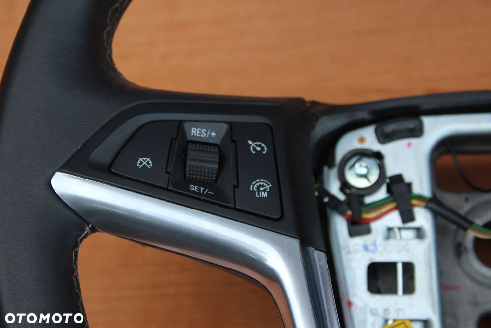 KIEROWNICA SKÓRA STEROWANIE OPEL ASTRA J MERIVA B MOKKA MULTIFUNKCJA - 5