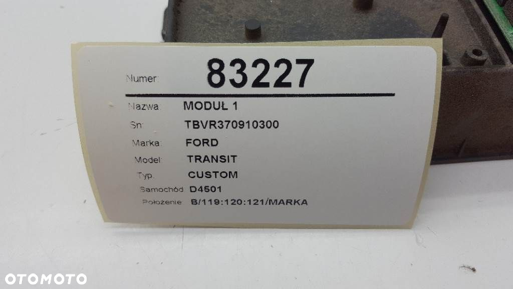 MODUŁ THERMOKING TBVR370910300 2E13471G03 B2534646 - 3