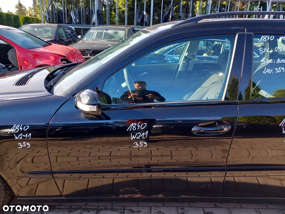 MERCEDES W211 DRZWI LEWE PRZEDNIE LEWY PRZÓD KOLOR: 359