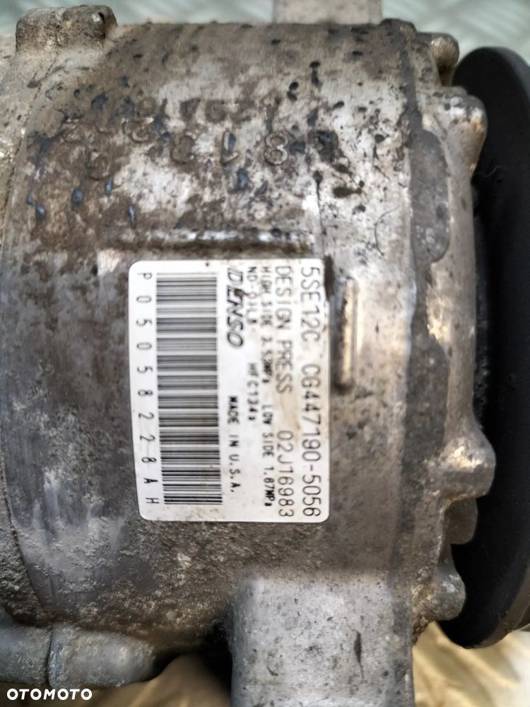 SPRĘŻARKA KLIMATYZACJI JEEP COMPASS 2.4 DOHC CG447190-5058 - 2