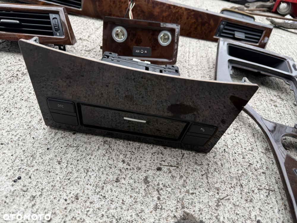 Dekory e60 drewno lift lci Cały komplet bardzo ładne - 5