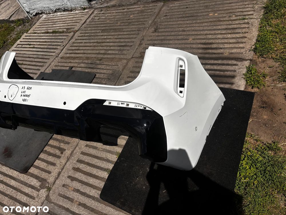 ZDERZAK TYŁ BMW  X3 G01 LIFT  M PAKIET KOLOR A300 STAN JAK NA ZDJĘCIACH - 2