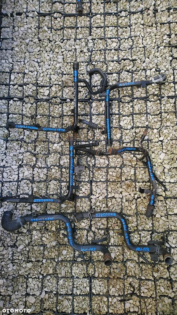 VW AUDI SEAT SKODA MAGISTRALA RURKA WODNA RURKA WODY RURA WODY - 5