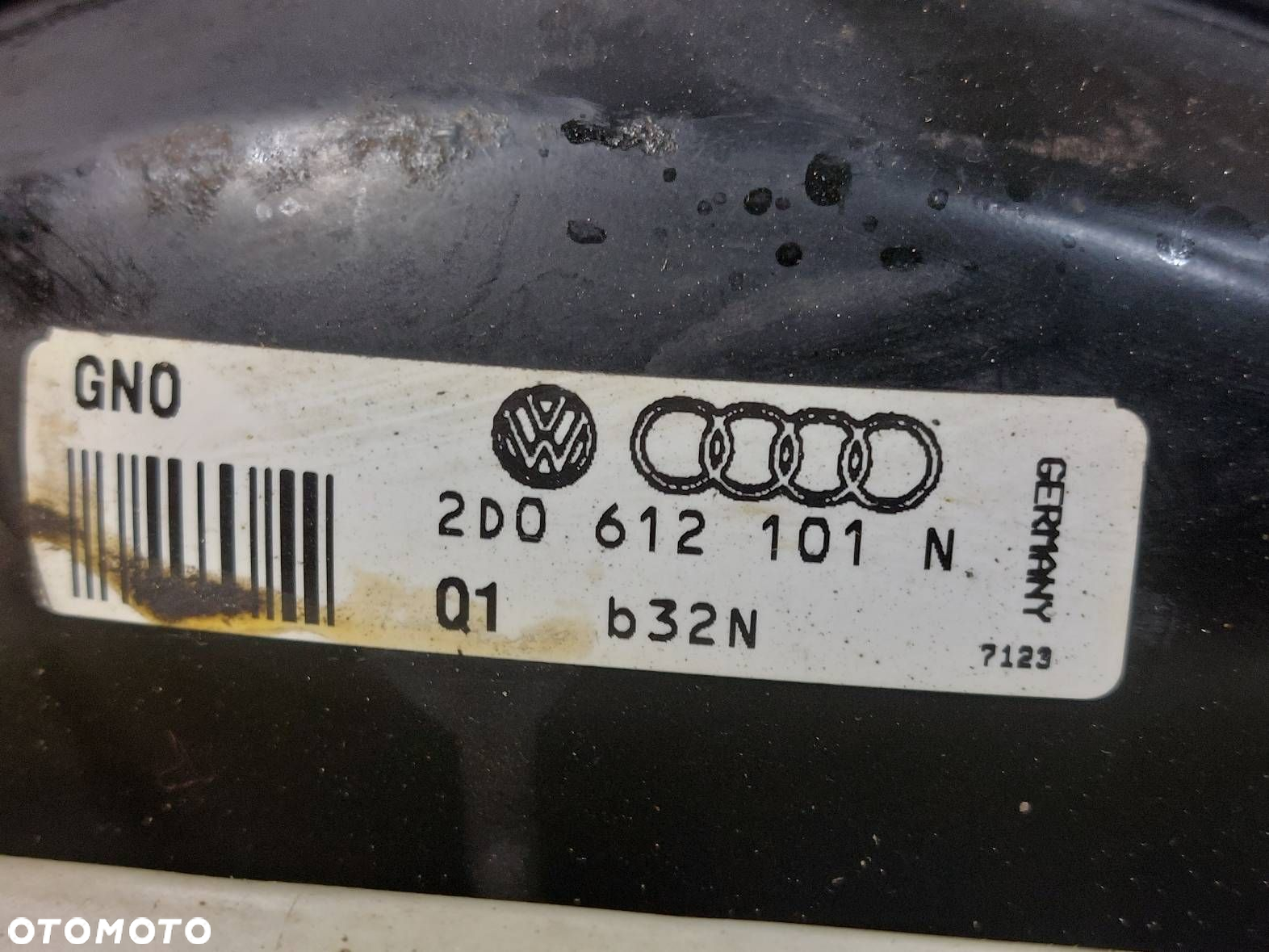 SERWO + POMPA HAMULCOWA VOLKSWAGEN LT 46 2.8 TDI 2D0612101N - 4