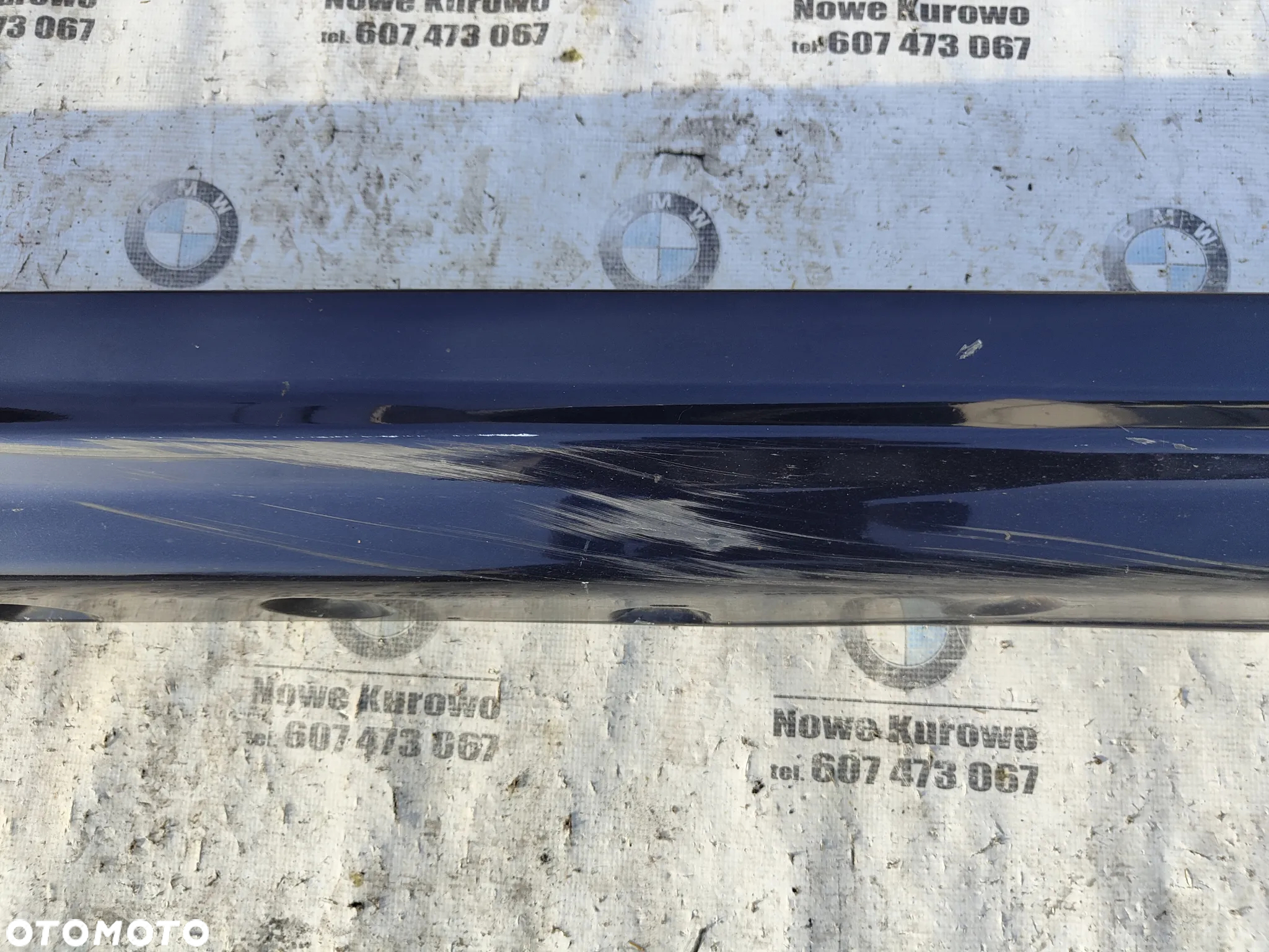 BMW E46 Sedan Kombi przed liftingiem Listwa progowa Orientblau Prawa - 5