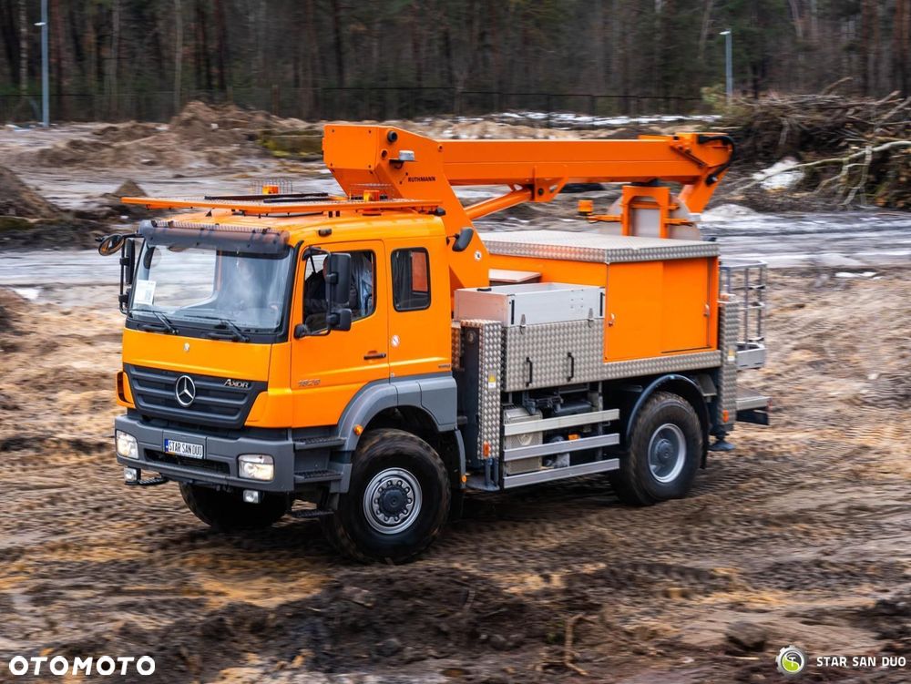 Mercedes-Benz AXOR 1833 4x4 RUTHMANN T220 S12 podnośnik koszowy - 27