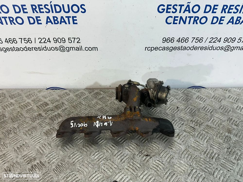 .Turbo Mitsubishi TD025S206T4 9HX 1.6D 90cv 9682881380 PSA Peugeot Citroen Ford Volvo Mazda Mini - 7