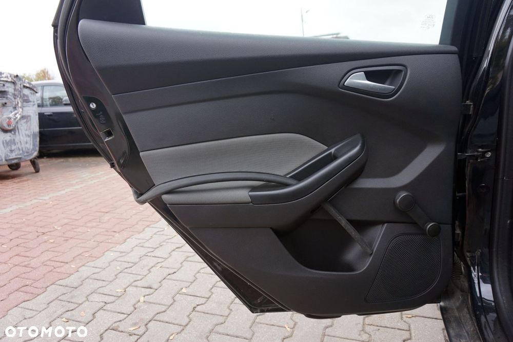 DRZWI TYLNE LEWE FOCUS III MK3 5D HB FB  CZARNY PANTHER FORD 2010-2014 - 9