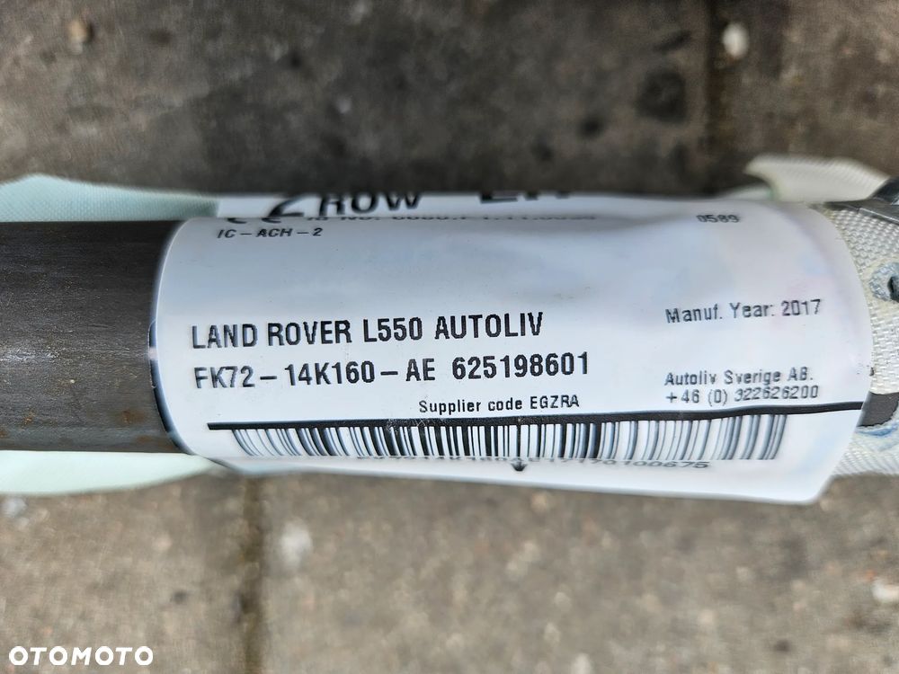 Land Rover Discovery Sport L550 2.0 D kurtyna prawa lewa - 4