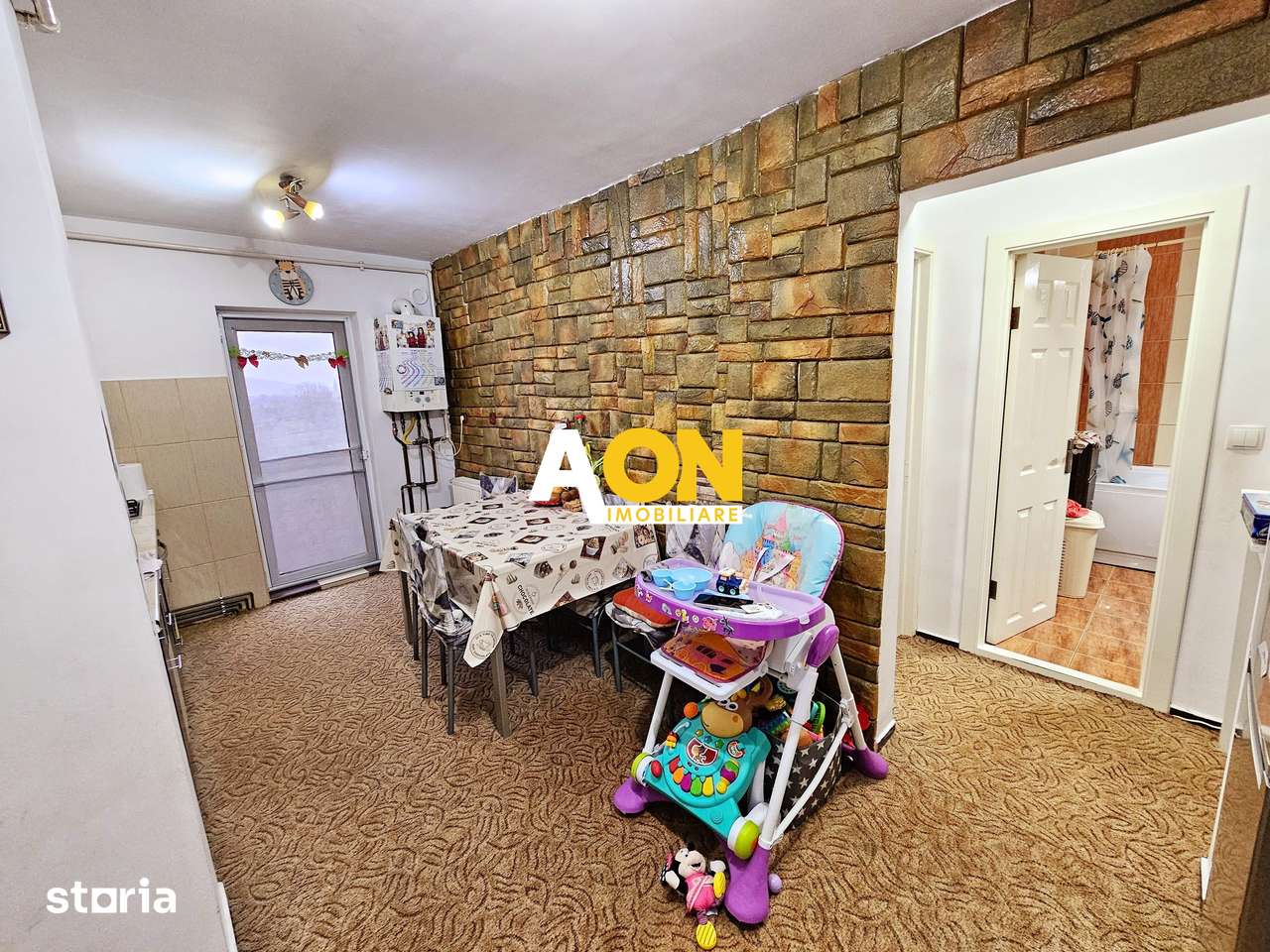 Apartament 2 camere, decomandat, mobilat, utilat, etaj 3, Ampoi 2 — fotografia 1