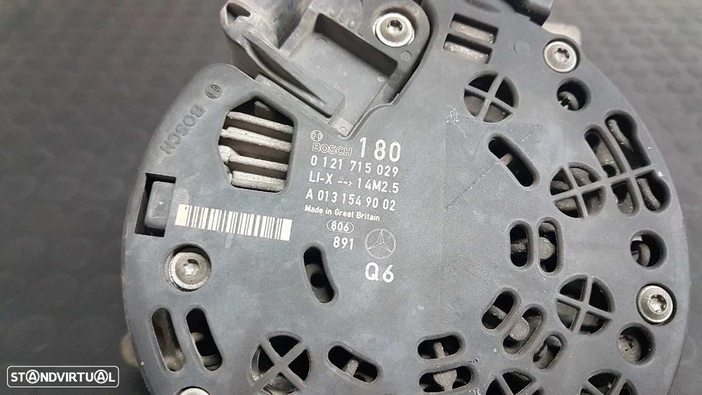 ALTERNADOR MERCEDES CLASE C (W204) BERLINA C 200 CDI (204.007) - 3