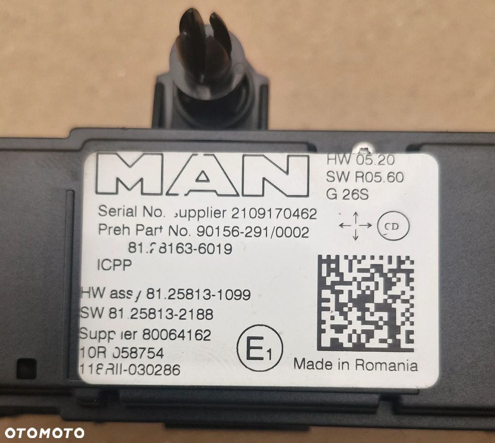 MAN TG3 TGX TGS PANEL RADIA 81.28163-6019 - 2