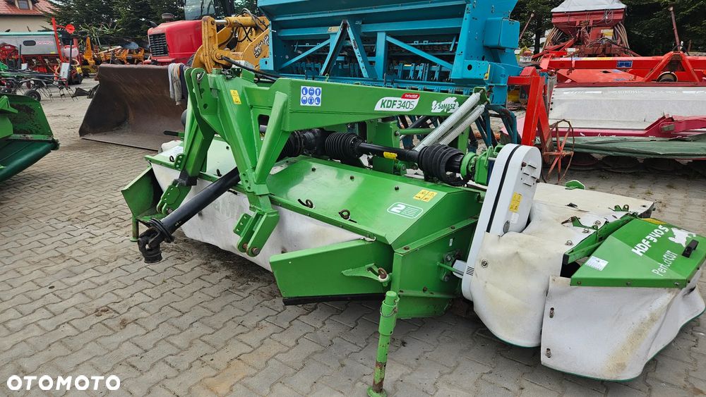 SaMasz KDD 861 S+T Kosiarka Dyskowa Motyl z taśmami  w Zestawie z Czołową kosiarką KDF 340 S - 19