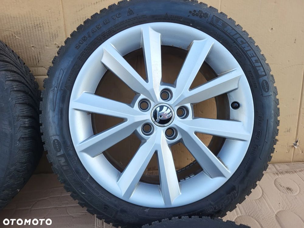 KOLA FELGI ZIMA 7X16 5X100 SKODA 5JA601025 - 4