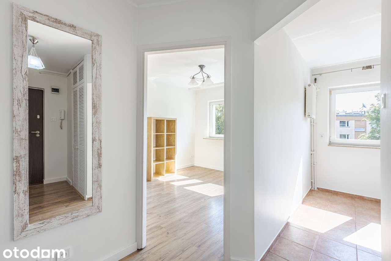 Mokotów | 2 pokoje 47,4 m² | loggia | metro | 0% prowizji