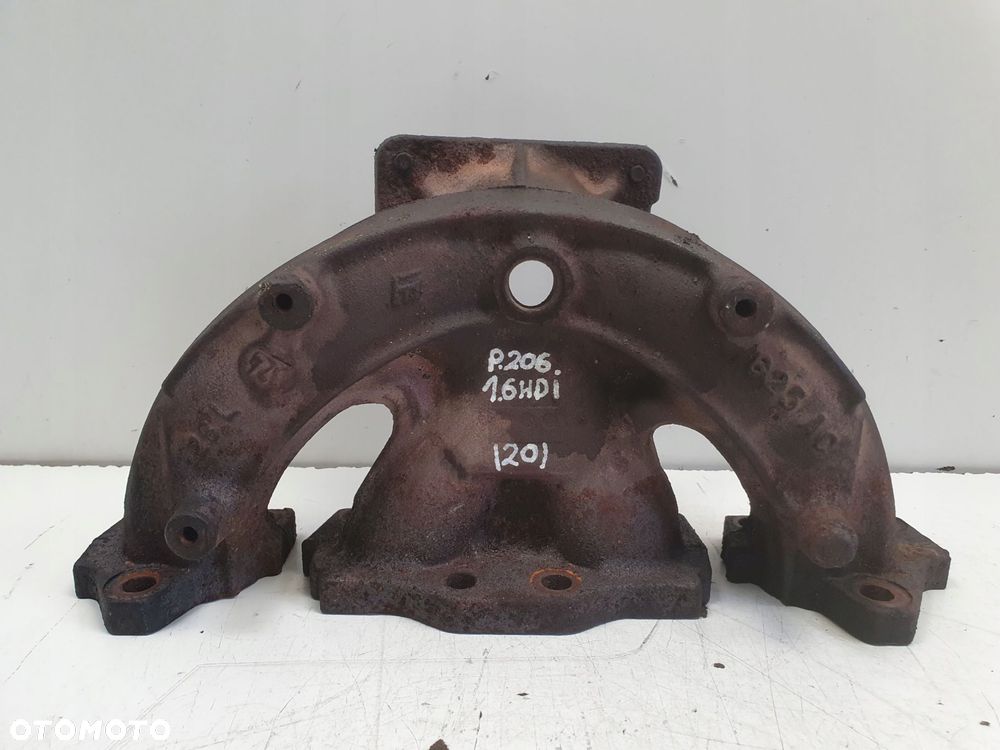 Peugeot 206 1.6 16V KOLEKTOR WYDECHOWY NFU 109KM - 1