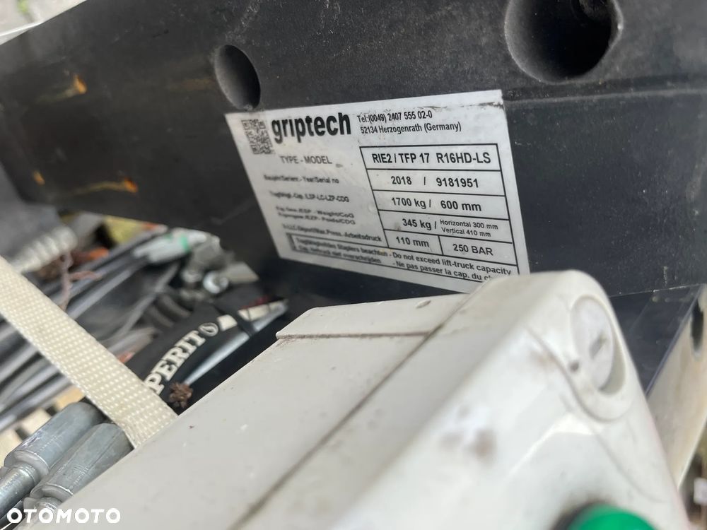 Pozycjoner wideł Griptech RIE2 / TPF17 R16HD-LS LINDE 1120 ID OS1703 - 5