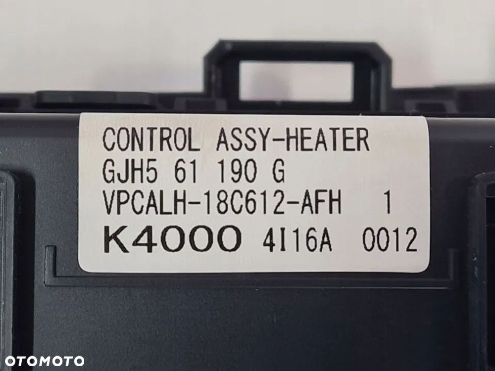 PANEL KLIMATYZACJI MAZDA 6 III GJH561190 - 5