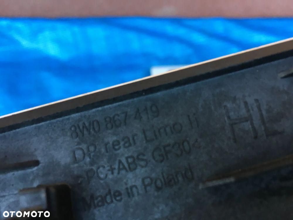 Audi S4 A4 B9 Lift S-LINE Listwy Ozdobne Dekory Dekor Drzwi Konsoli 1NK - 10