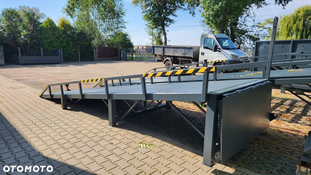 Rampa hakowa // rama hakowa linowa pod beczkę // do betonitu // pod remonter // zbiornik // wanna