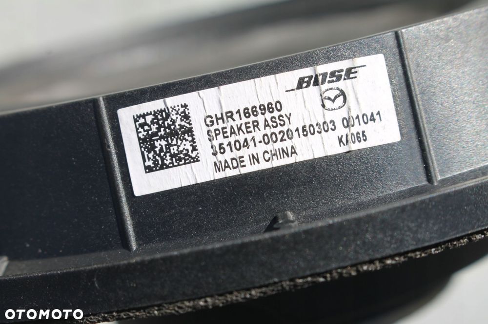 nagłośnienie bose wzmacniacz subwoofer głośniki wtyczki mazda cx-3 14-21 - 13