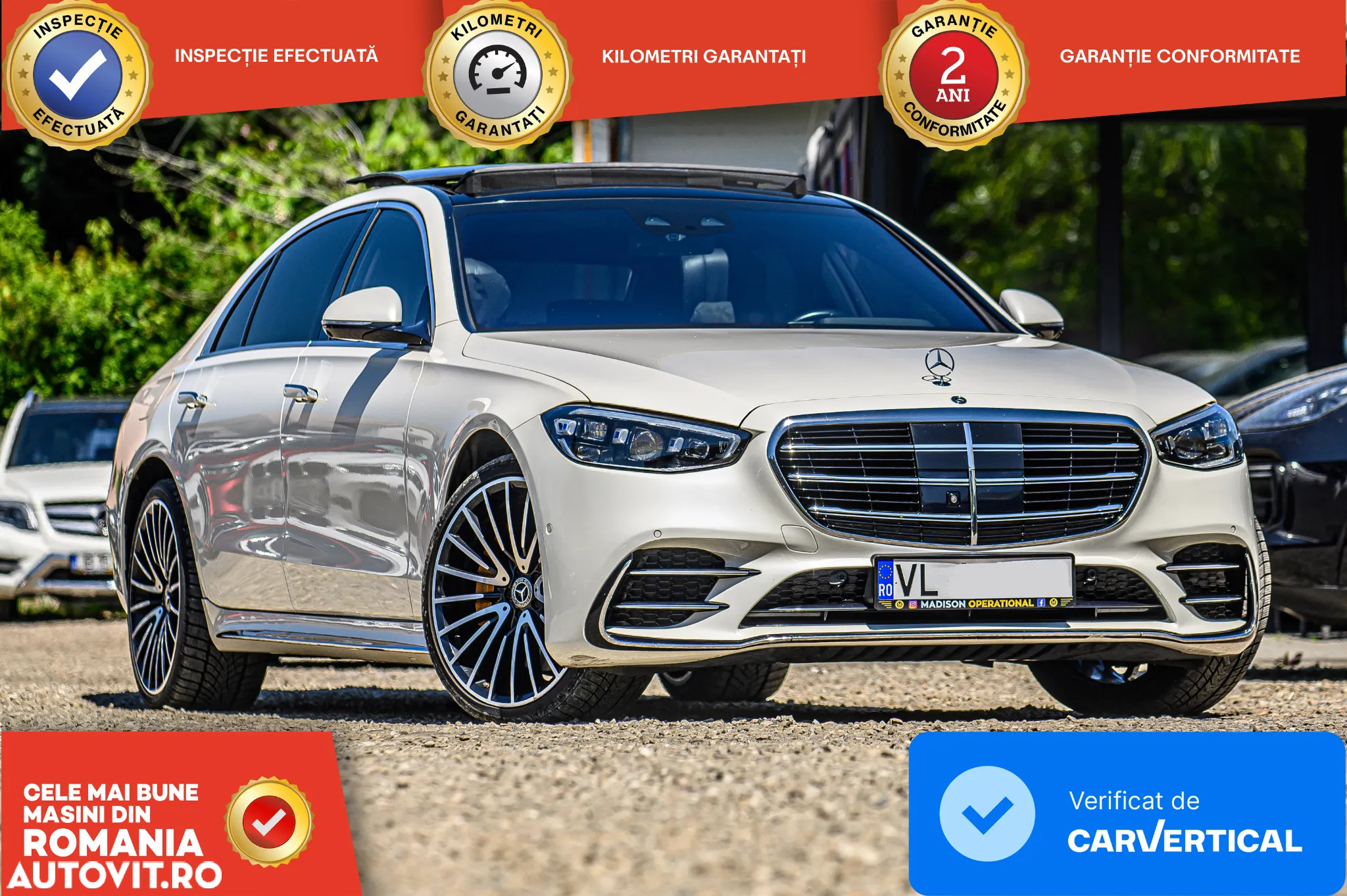 Mercedes-Benz S 500 4MATIC MHEV Long Aut. - 2