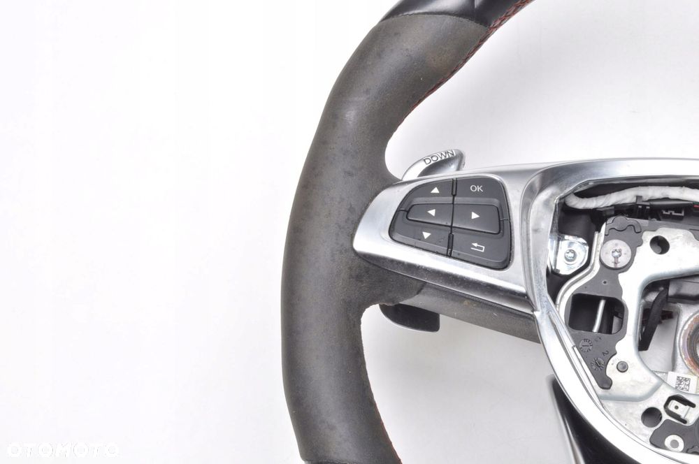 MERCEDES X156 W156 W205 W213 AMG KIEROWNICA MULTIFUNKCYJNA ŁOPATKI SKÓRA - 3