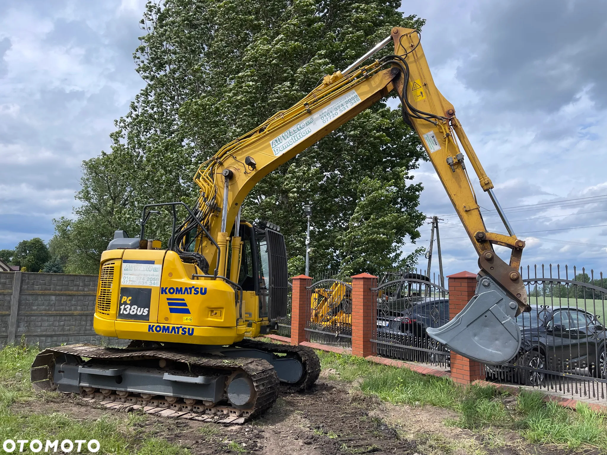 Komatsu Koparka Gąsiennicowa PC138US-11 Rok 2016 Klimatyzacja jcb doosan volvo 14 ton - 7