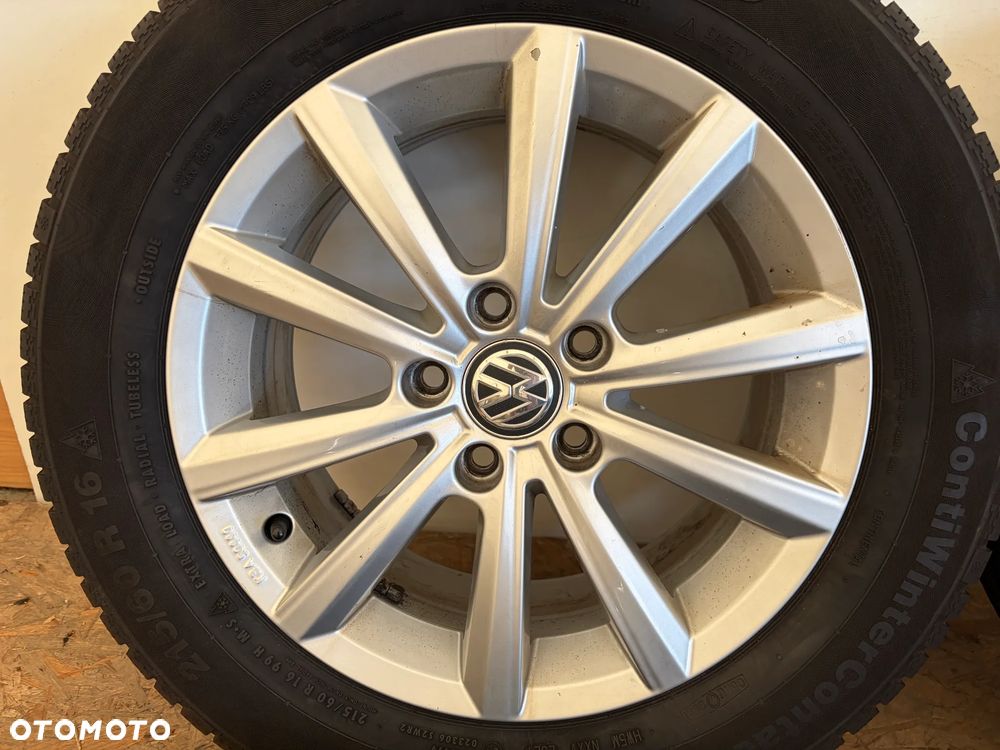 Felgi aluminiowe opony zimowe VW PASSAT B8 215/60 R16 6.5Jx16 ET42 - 7