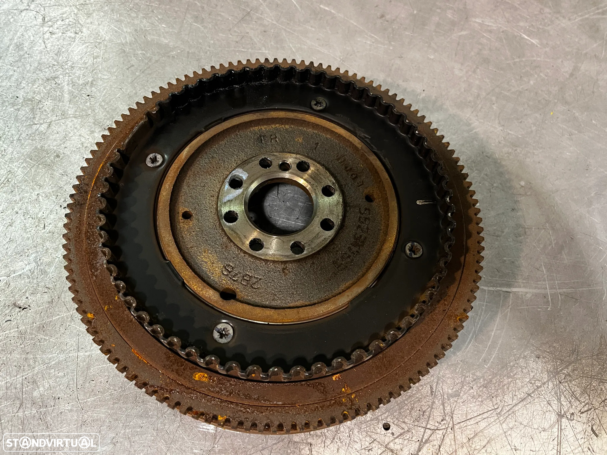 VOLANTE DO MOTOR FIAT PUNTO EVO / 500 / PANDA / ALFA ROMEO MITO 1.3JTD 55231763 - 2