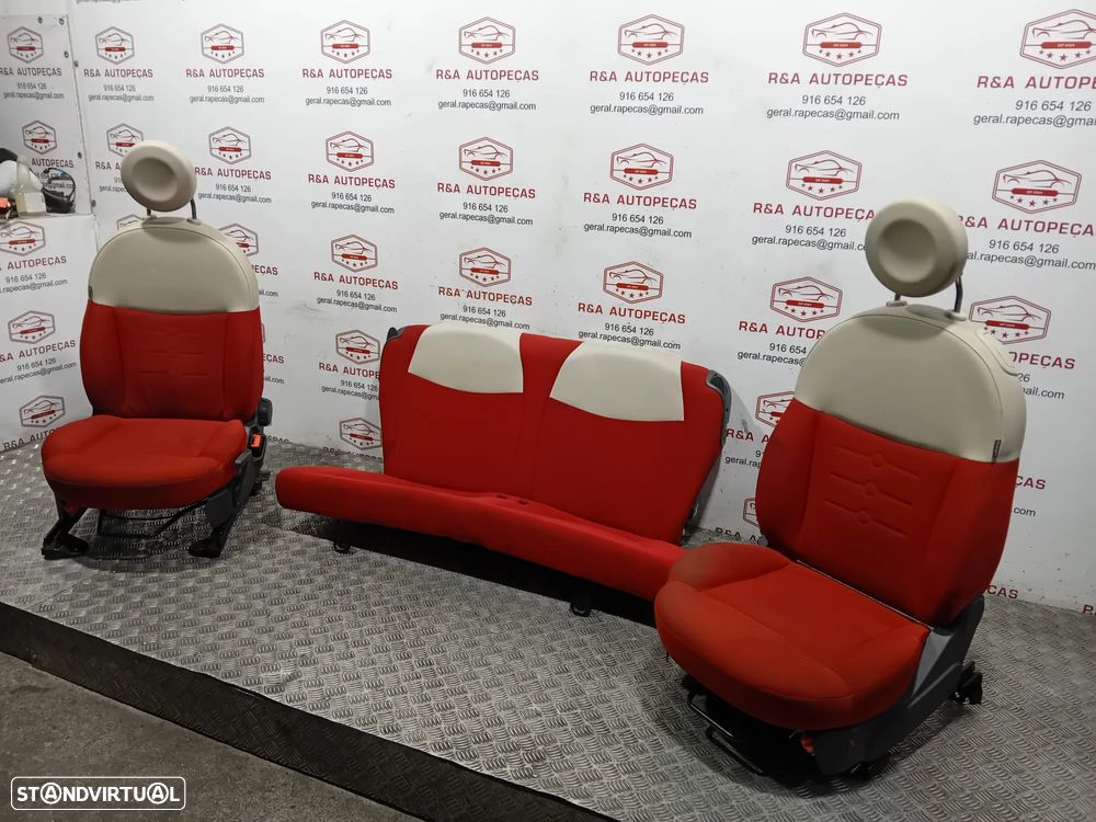 Conjunto de Bancos Fiat 500 Original - 3