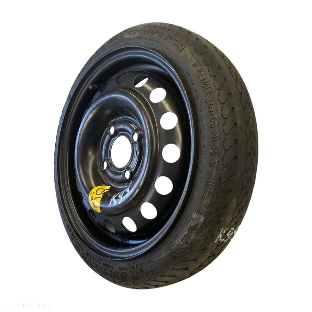 KOŁO DOJAZDOWE NISSAN MICRA K12 115/70 R14 4X100 40300AX677 - 2