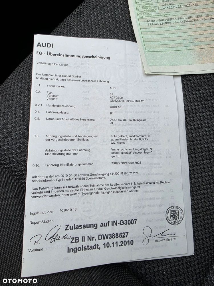 Audi A3 3-drzwiowe 2.0 TDI DPF Quattro Ambiente - 14