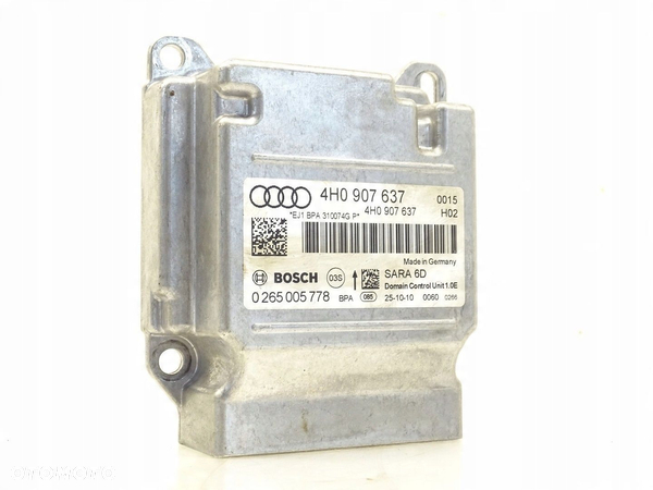 MODUŁ SENSOR PRZYSPIESZENIA A8 D4 4H0907637