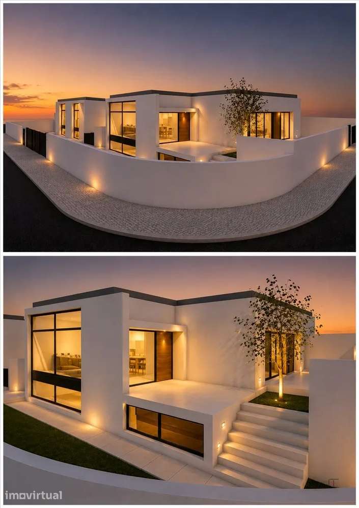 Terreno- Projeto para 2 moradias em fase de aprovação - Grande imagem: 4/8